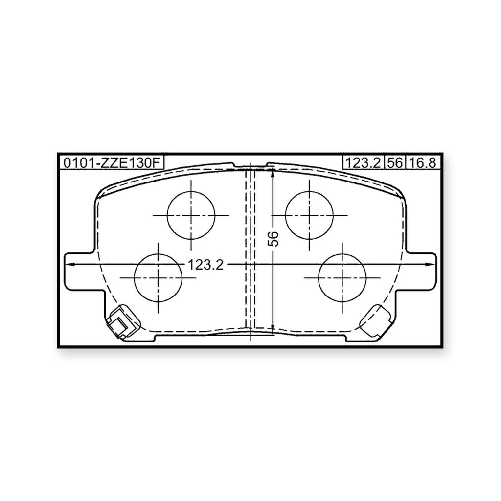 Front Pad Kit, Disc Brake - Kit