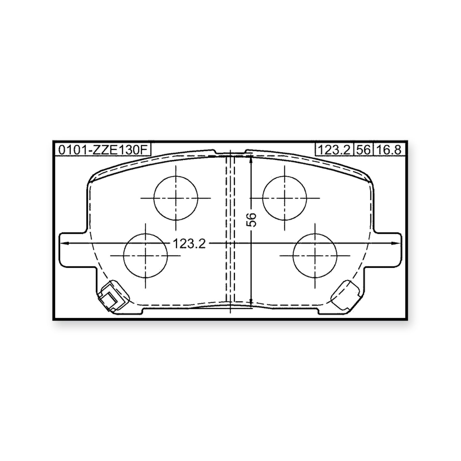 Front Pad Kit, Disc Brake - Kit