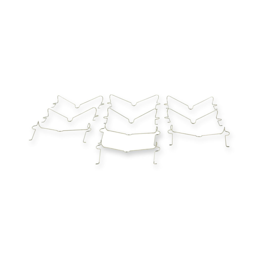 Anti-Rattle Spring, Disc Brake Pads Pcs 10