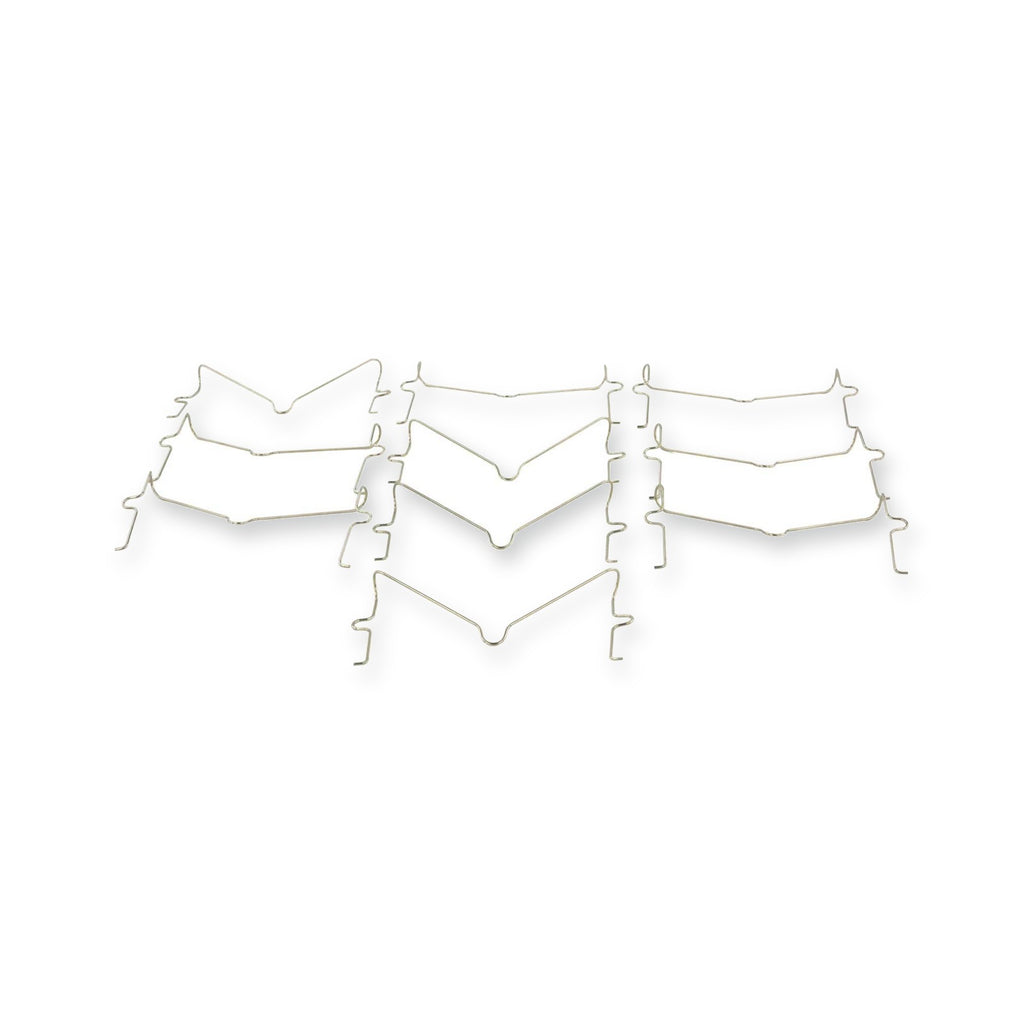 Anti-Rattle Spring, Disc Brake Pads Pcs 10