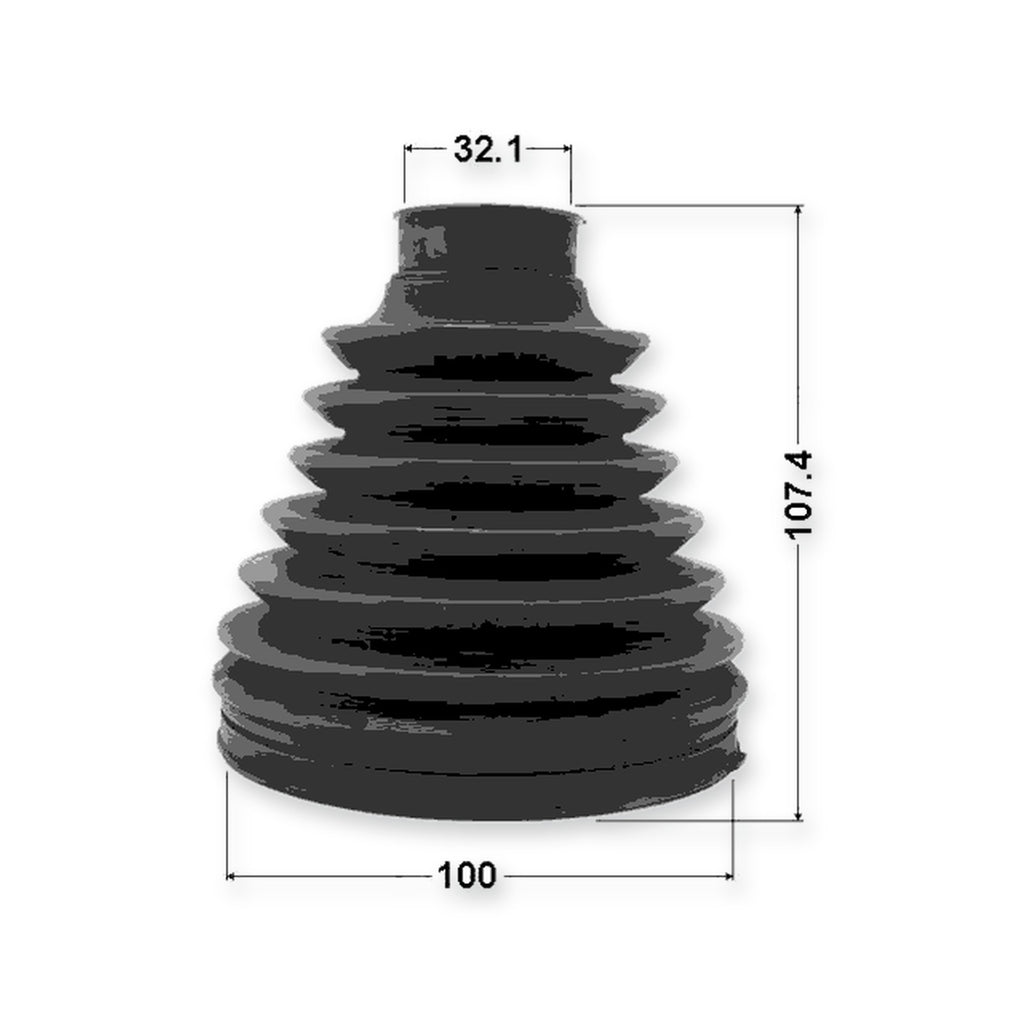 Inner Boot CV Joint Kit 100X107.4X32.1
