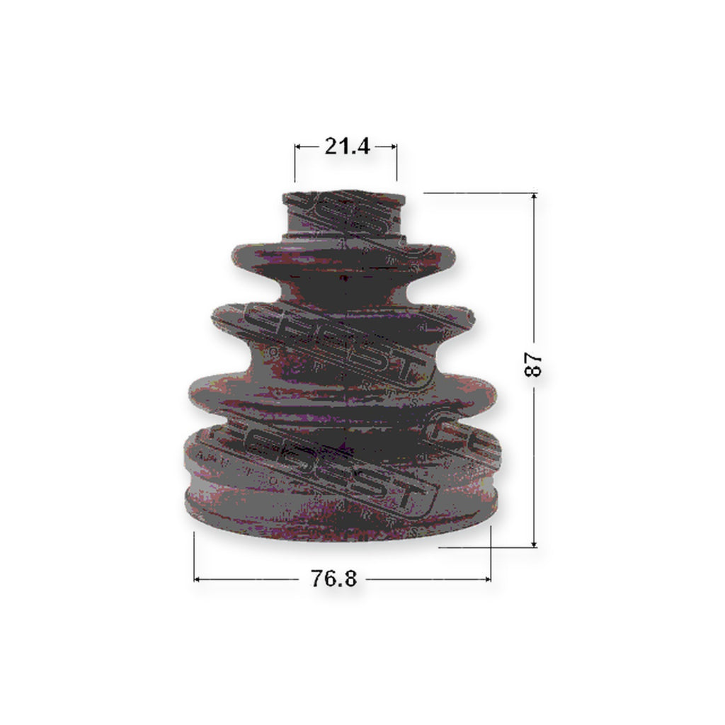 Outer Boot CV Joint Kit 76.8X87X21.4