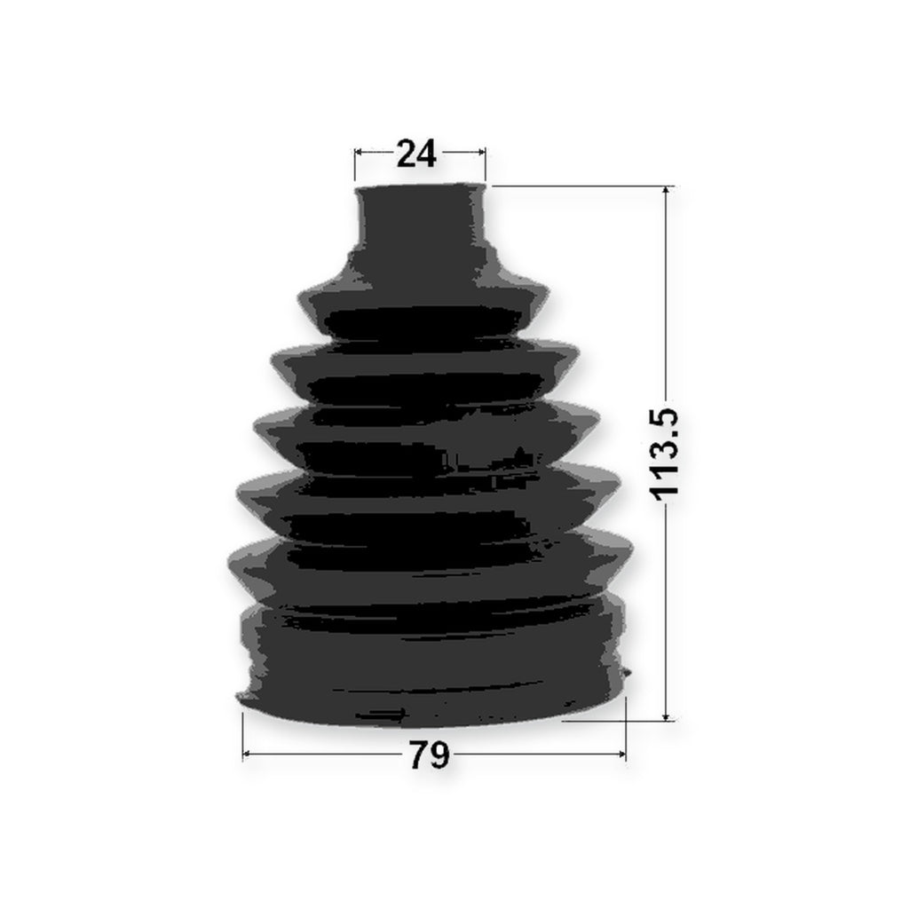 Outer Boot CV Joint Kit 79X113.5X24