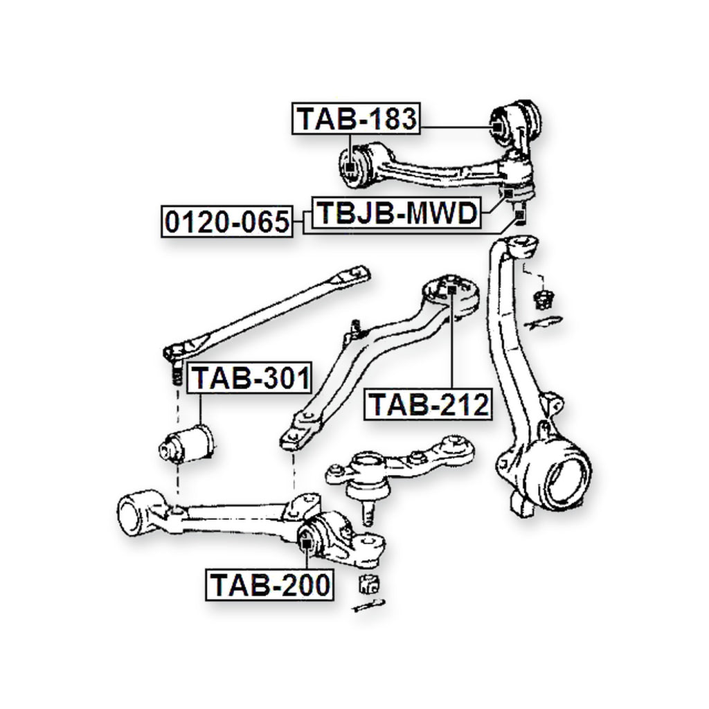 Front Upper Ball Joint Arm