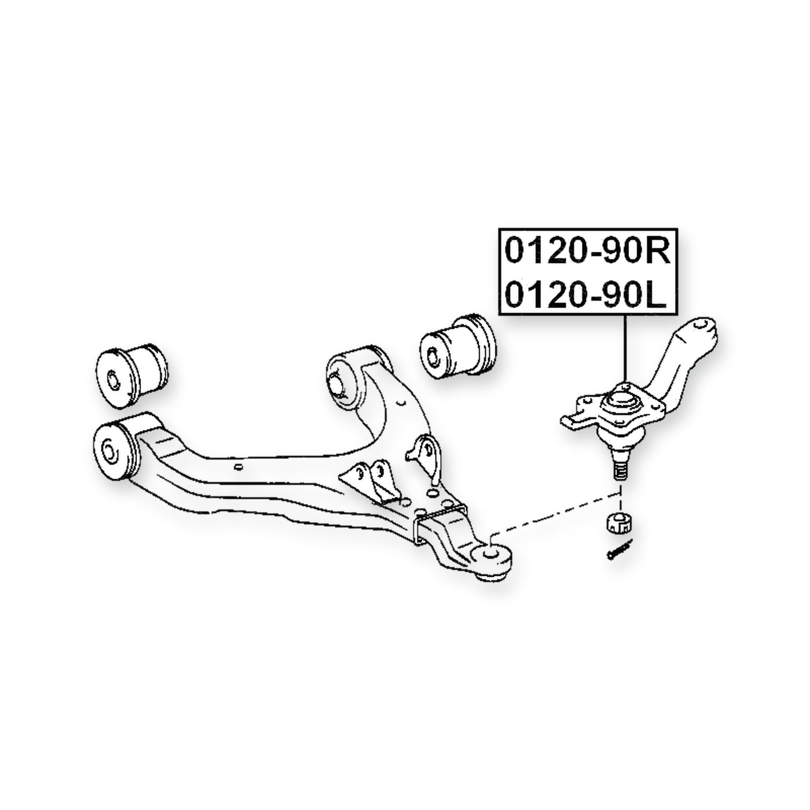 Front Right Ball Joint