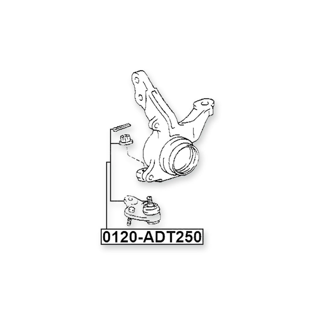 Front Lower Ball Joint Arm