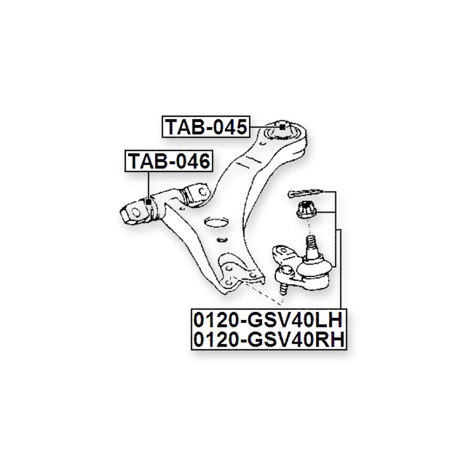 Front Right Ball Joint