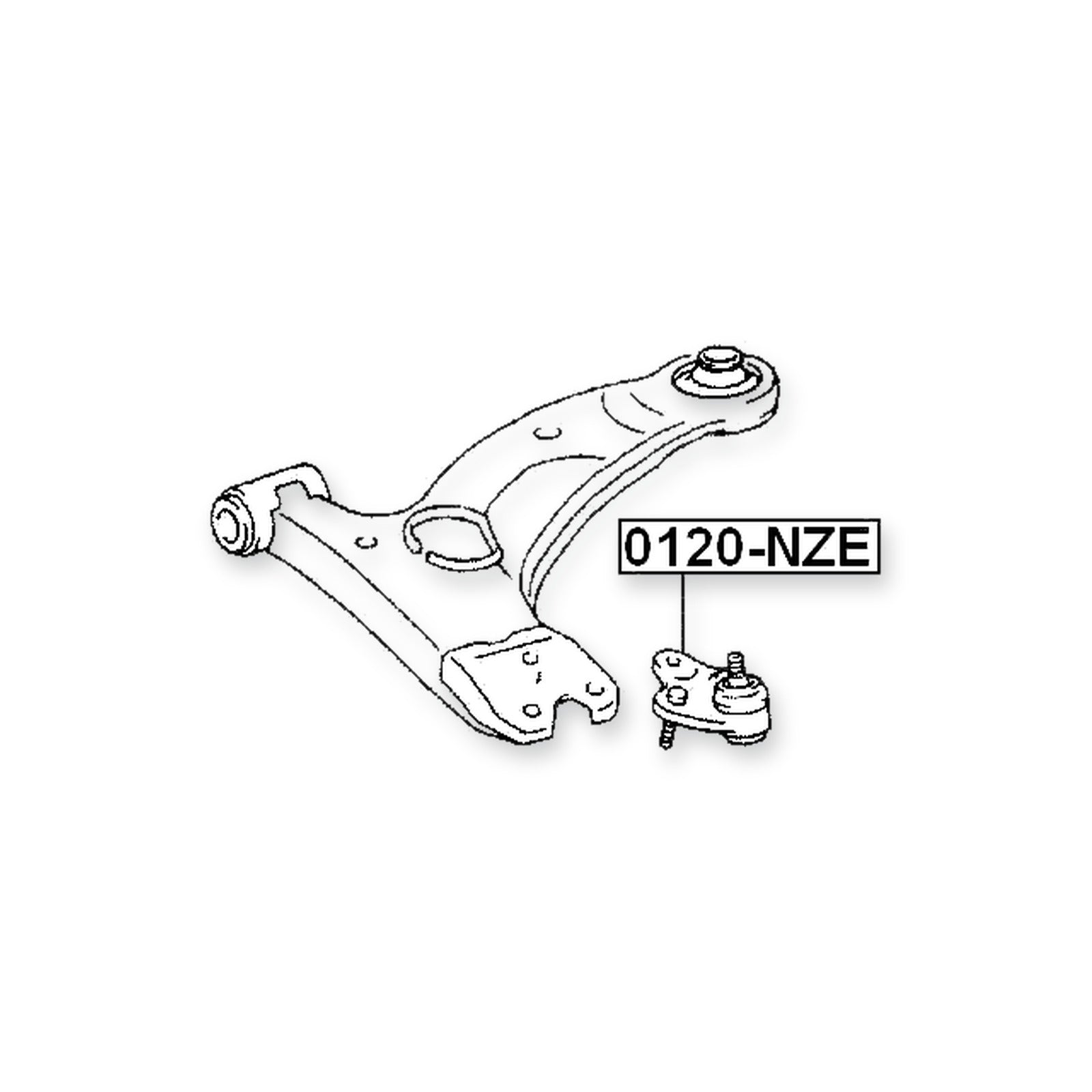Front Lower Ball Joint Arm