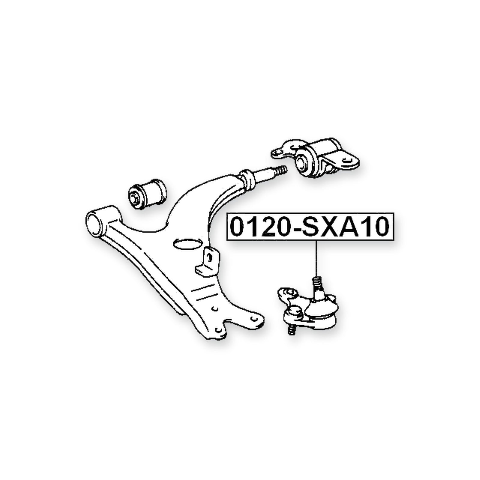 Front Lower Ball Joint Arm