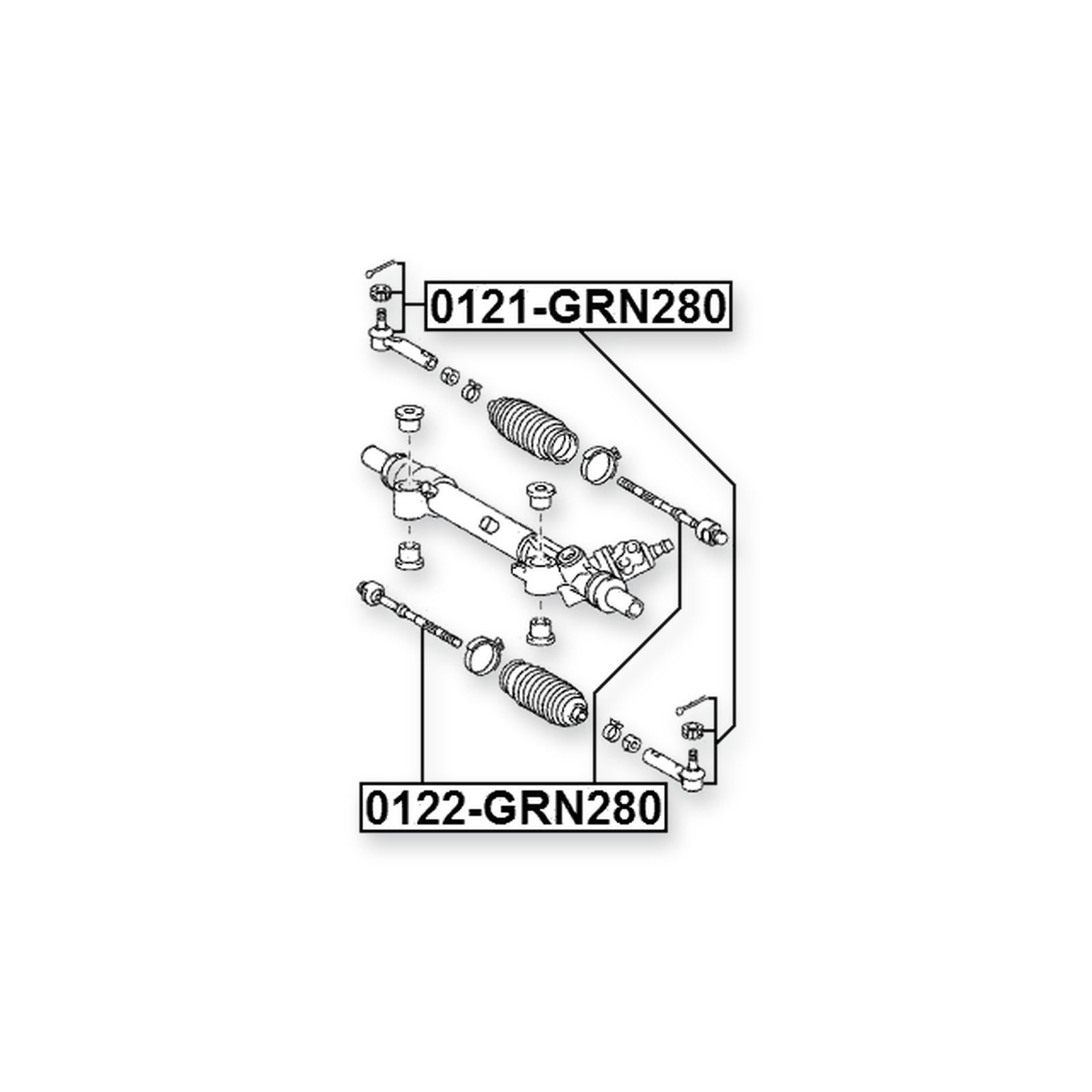 Front Steering Tie Rod End
