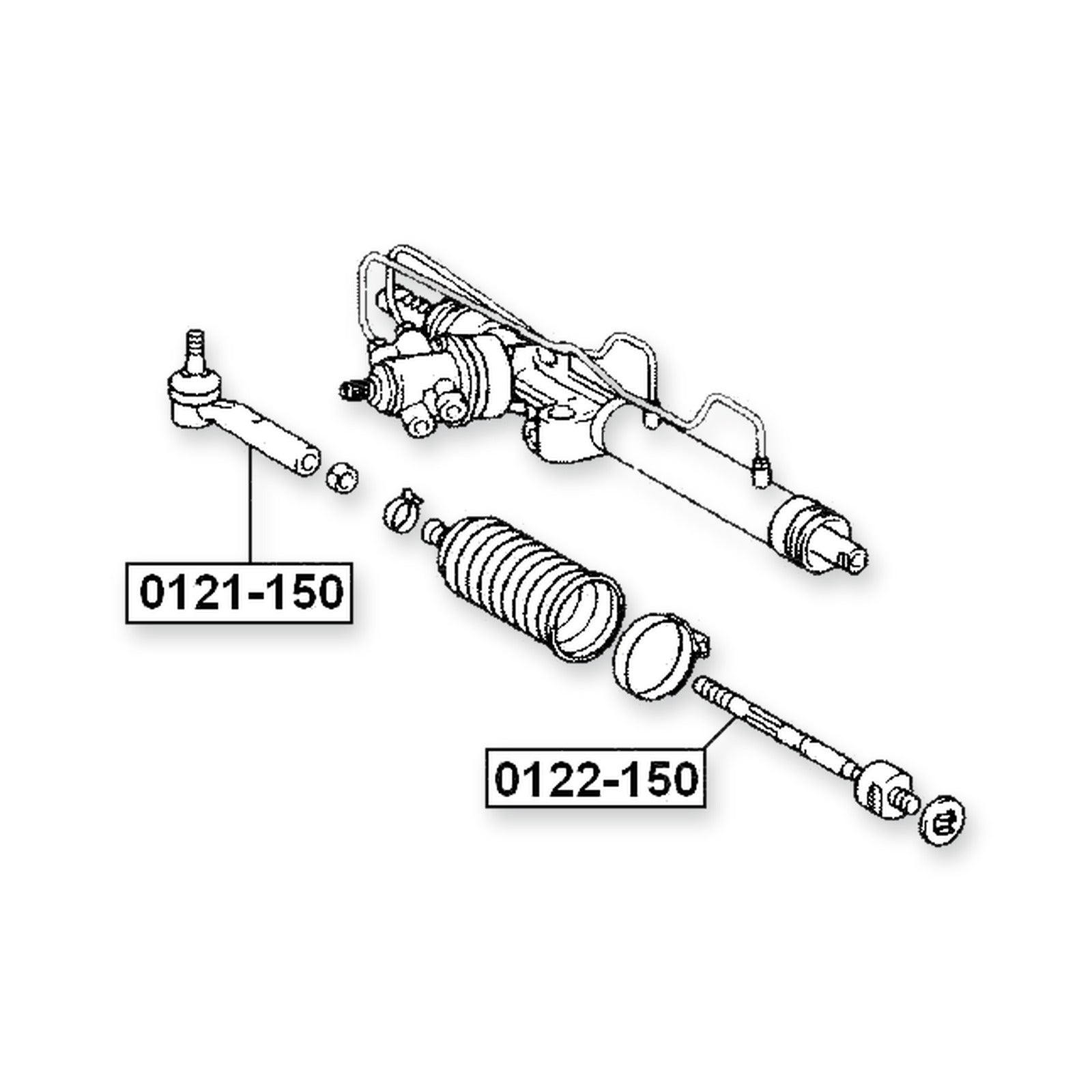 Front Steering Tie Rod