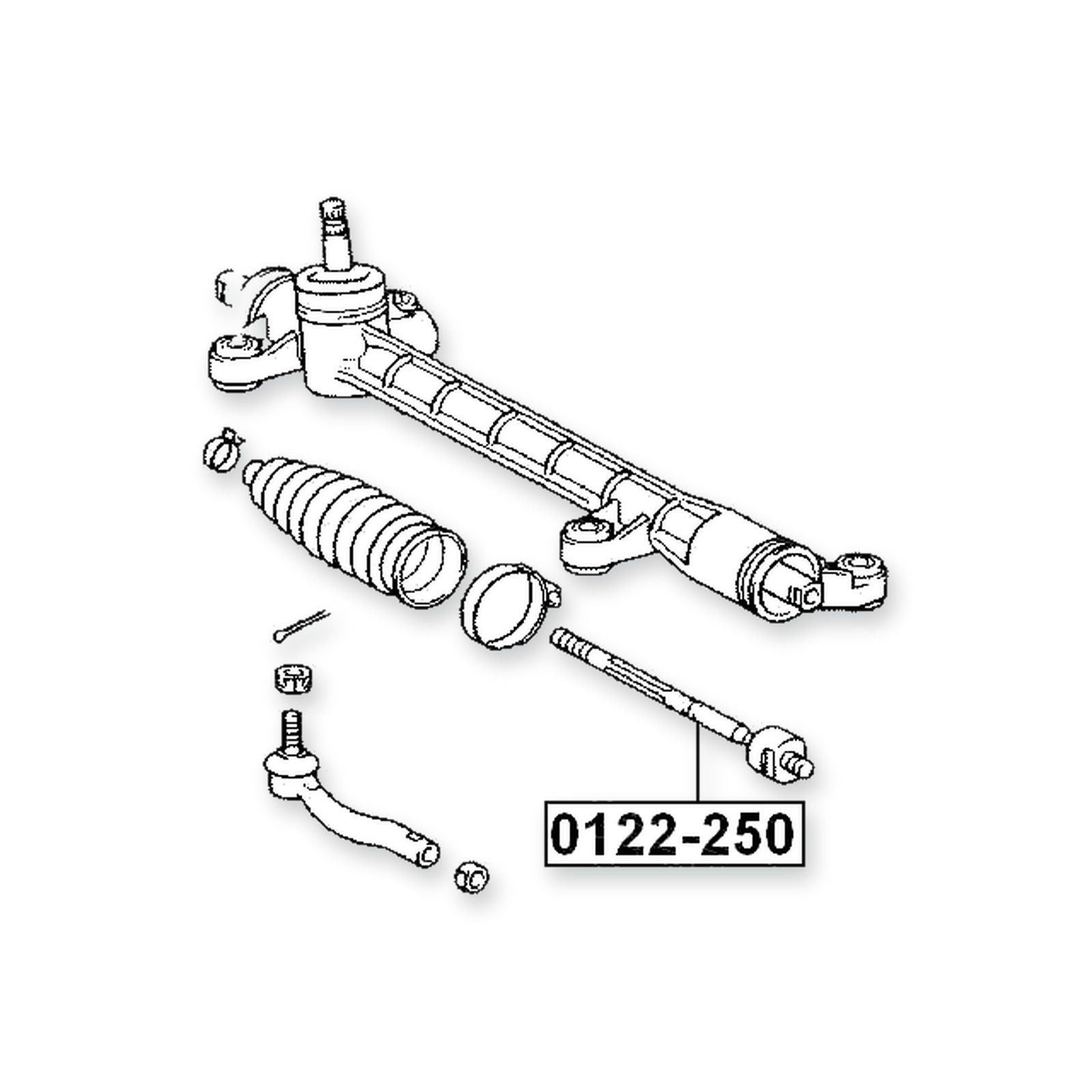 Front Steering Tie Rod