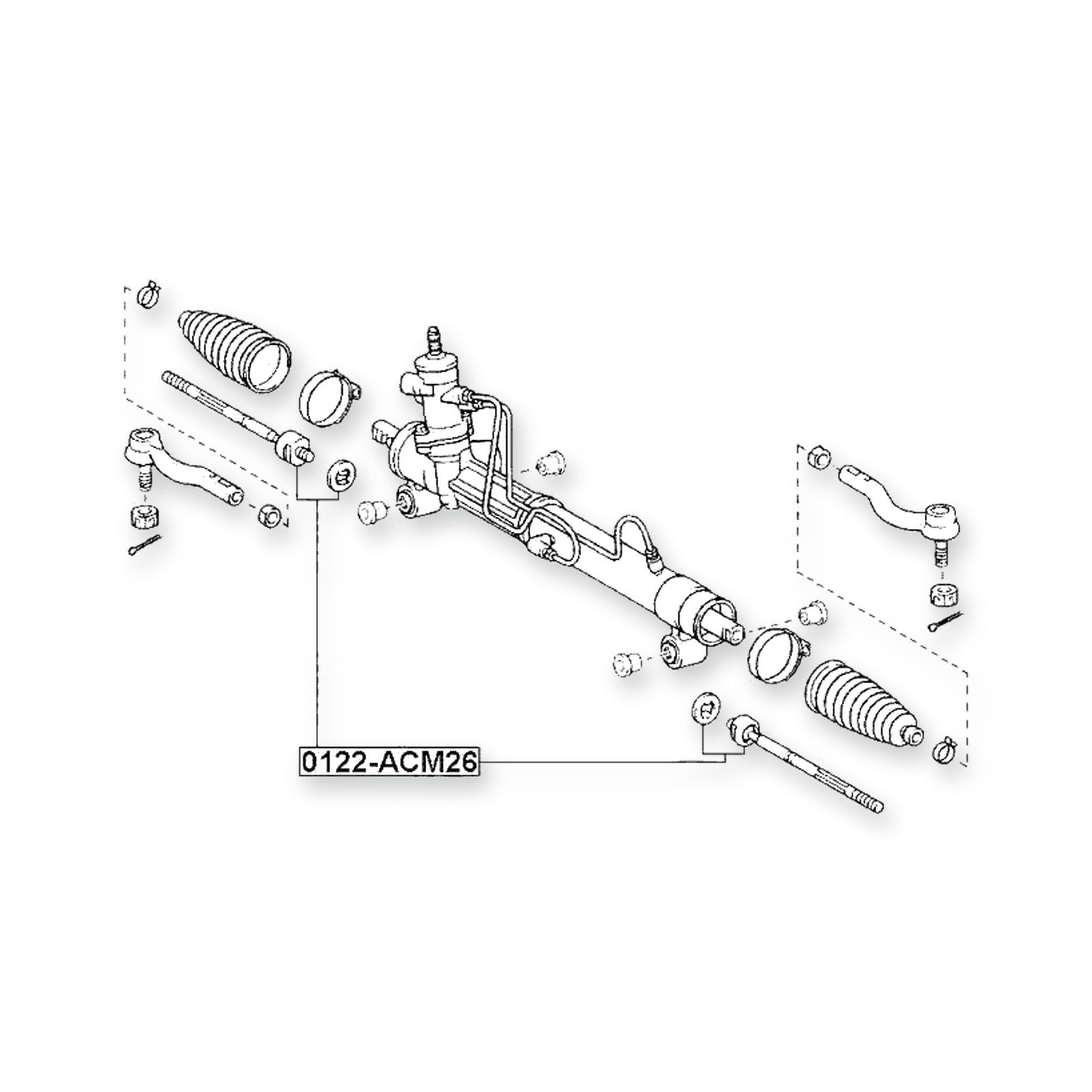 Front Steering Tie Rod