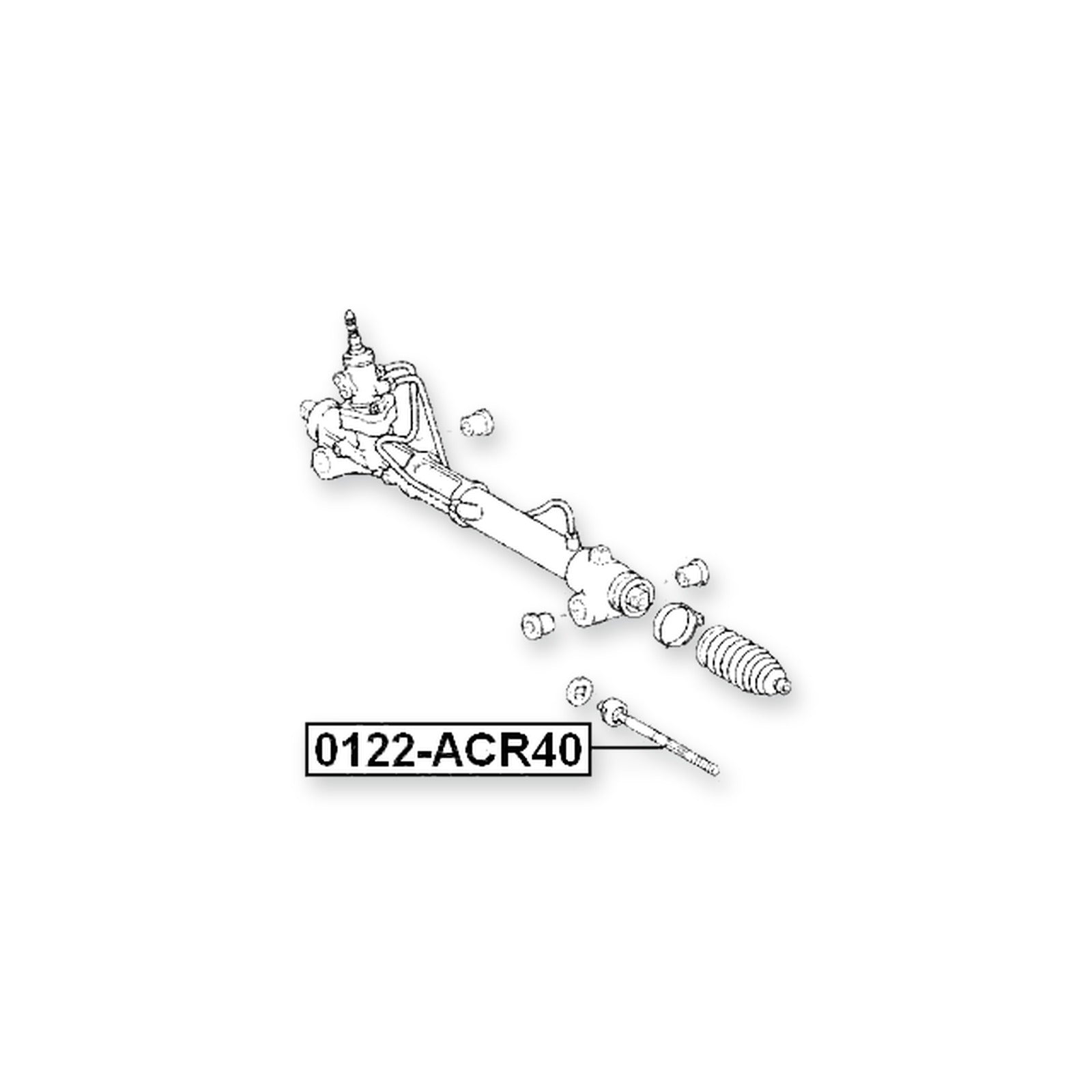 Front Steering Tie Rod
