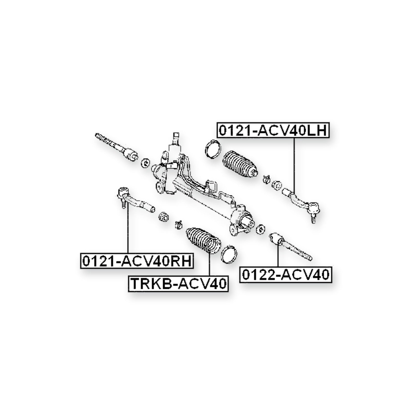 Front Steering Tie Rod