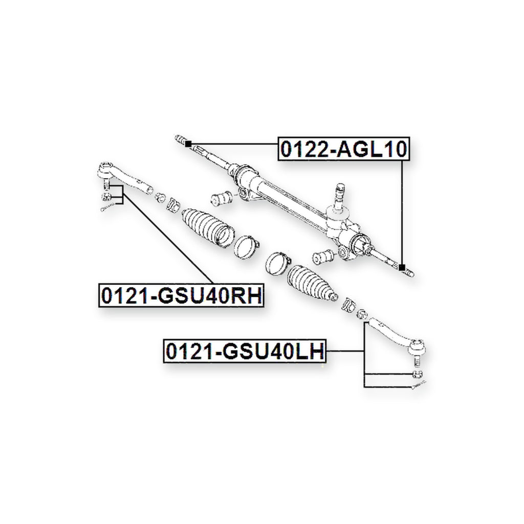 Front Steering Tie Rod