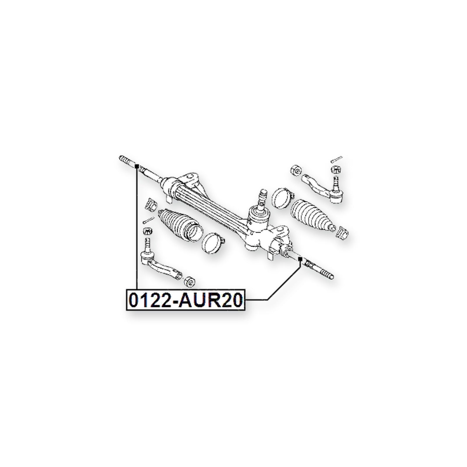 Front Steering Tie Rod