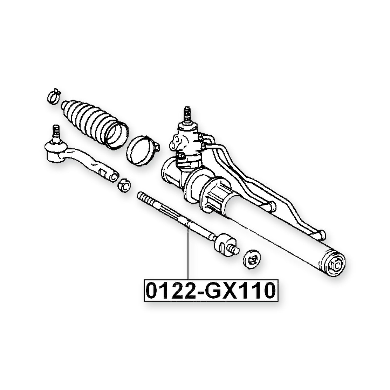 Front Steering Tie Rod