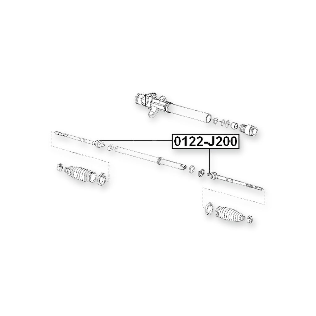Front Steering Tie Rod