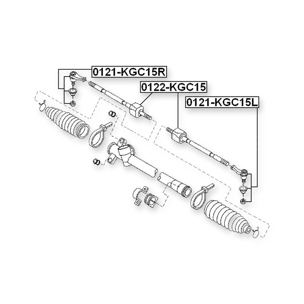 Front Steering Tie Rod