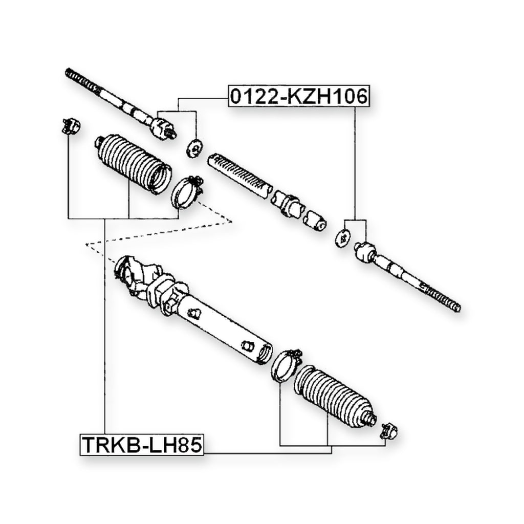 Front Steering Tie Rod