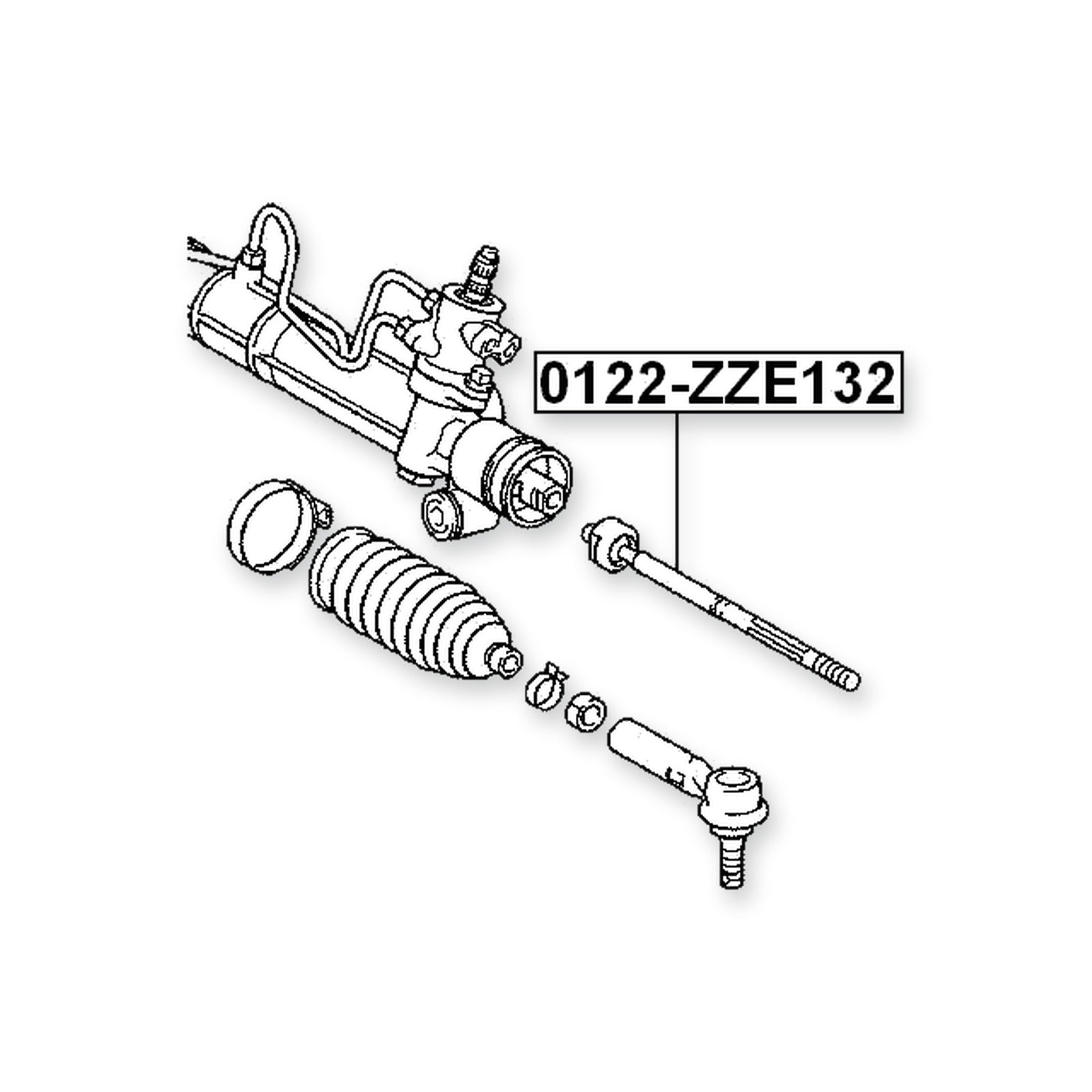 Front Steering Tie Rod