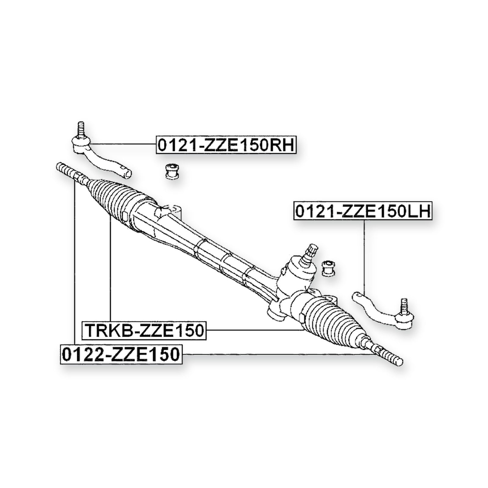 Front Steering Tie Rod