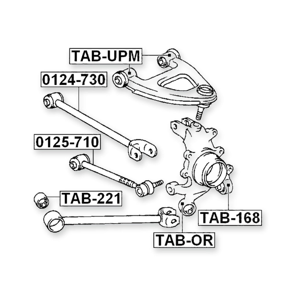 Rear Track Control Rod