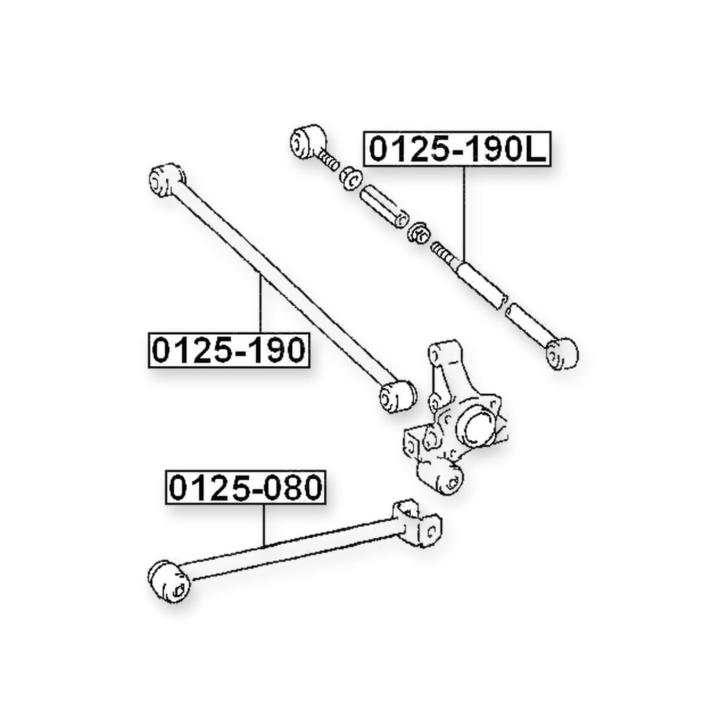 Rear Lower Lateral Control Rod