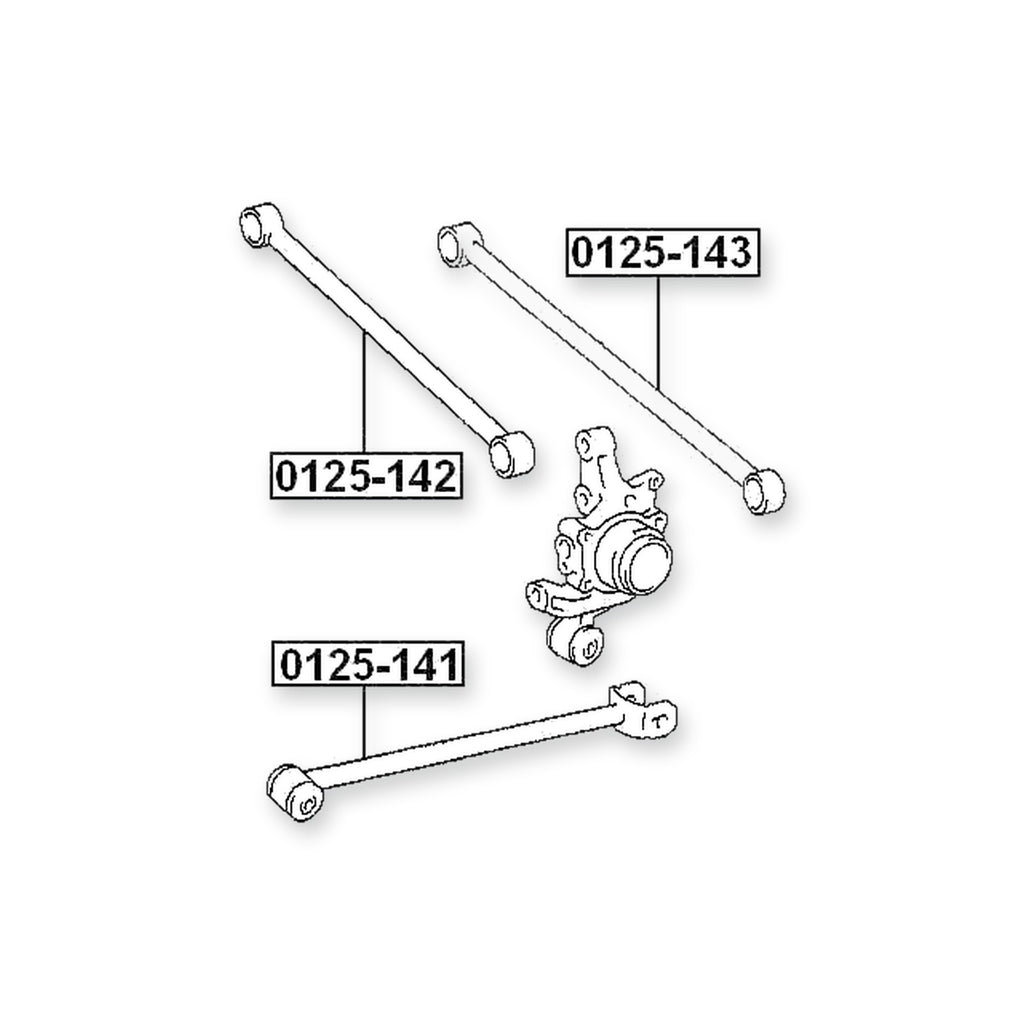 Front Track Control Rod