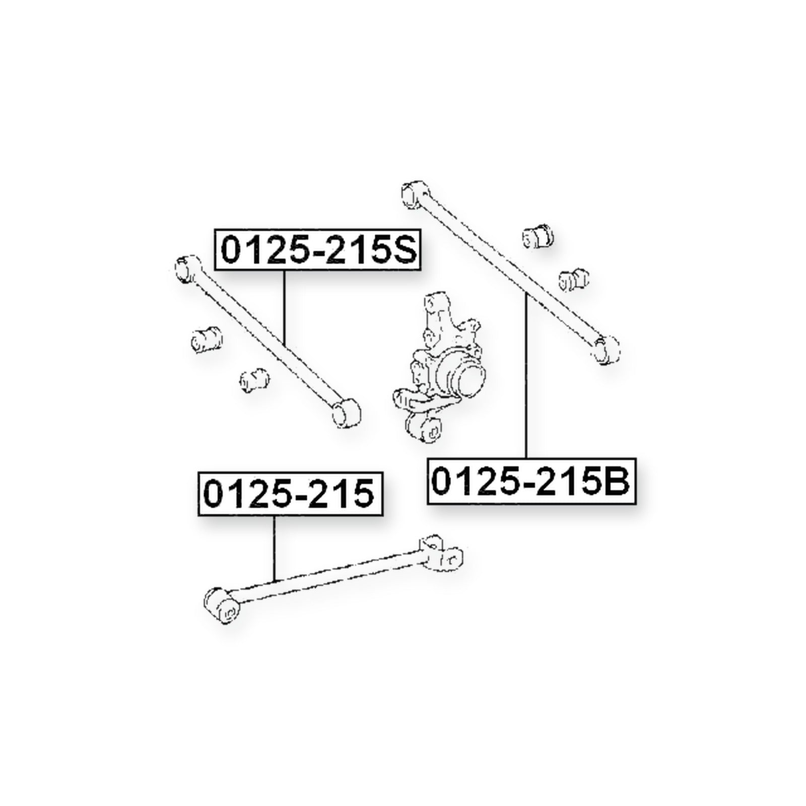 Rear Track Control Rod