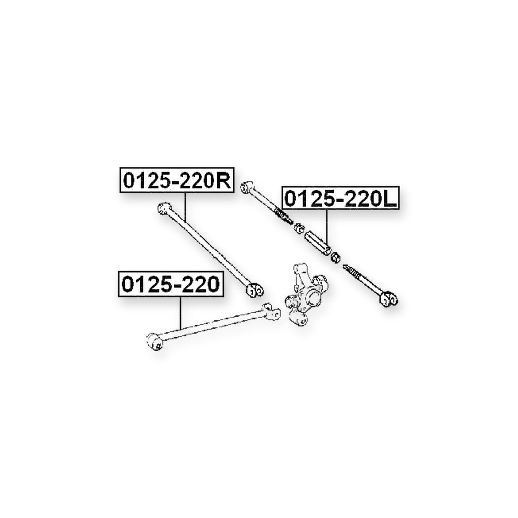 Front Track Control Rod