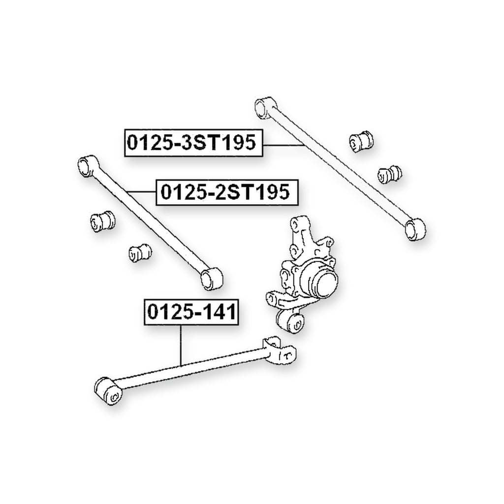 Rear Track Control Rod