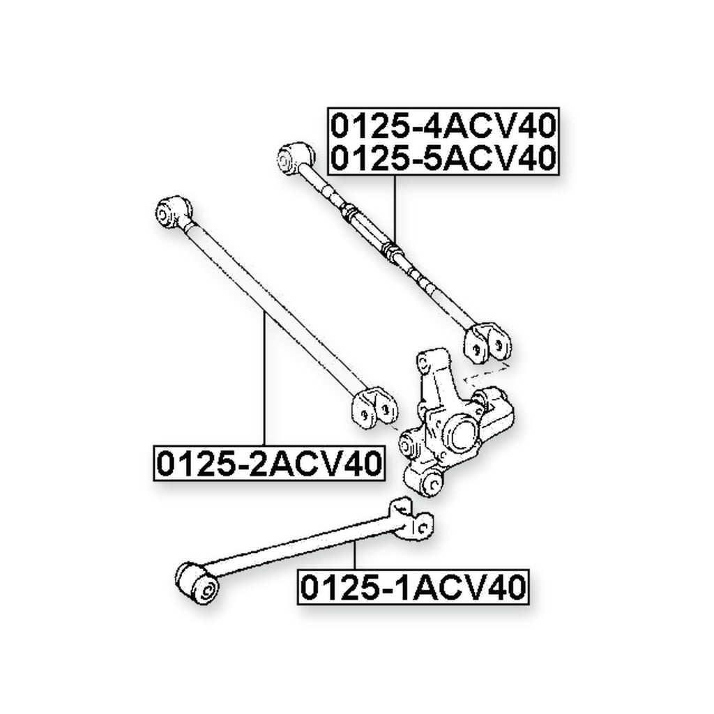 Rear Right Track Control Rod