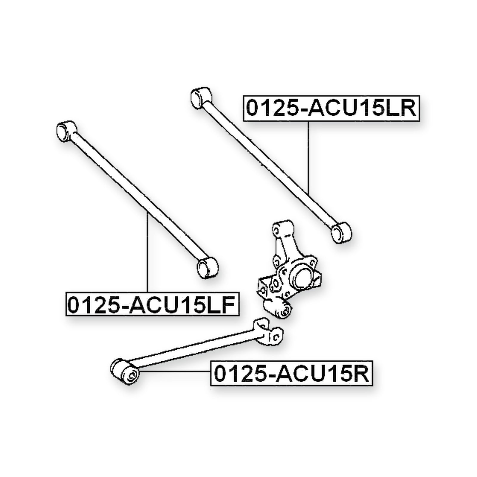 Front Track Control Rod