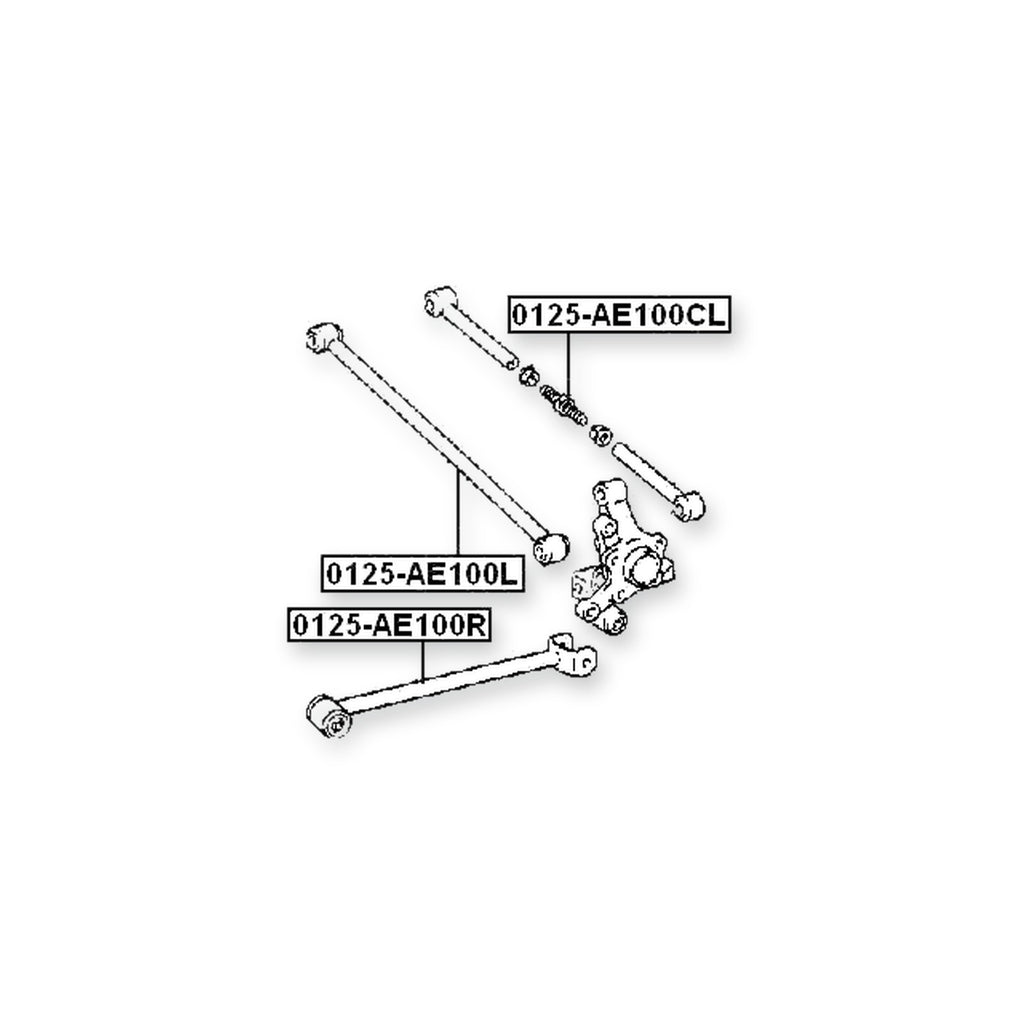 Rear Lower Lateral Control Rod