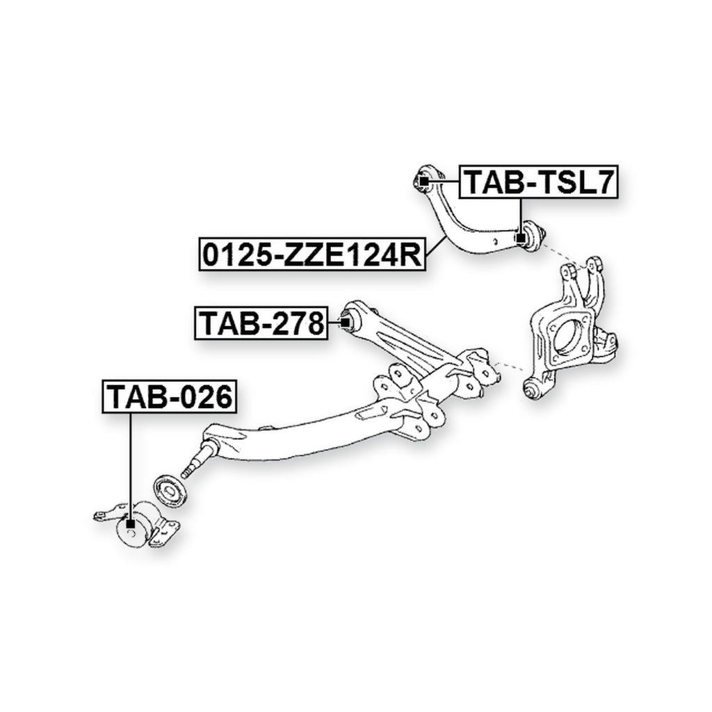 Rear Track Control Rod