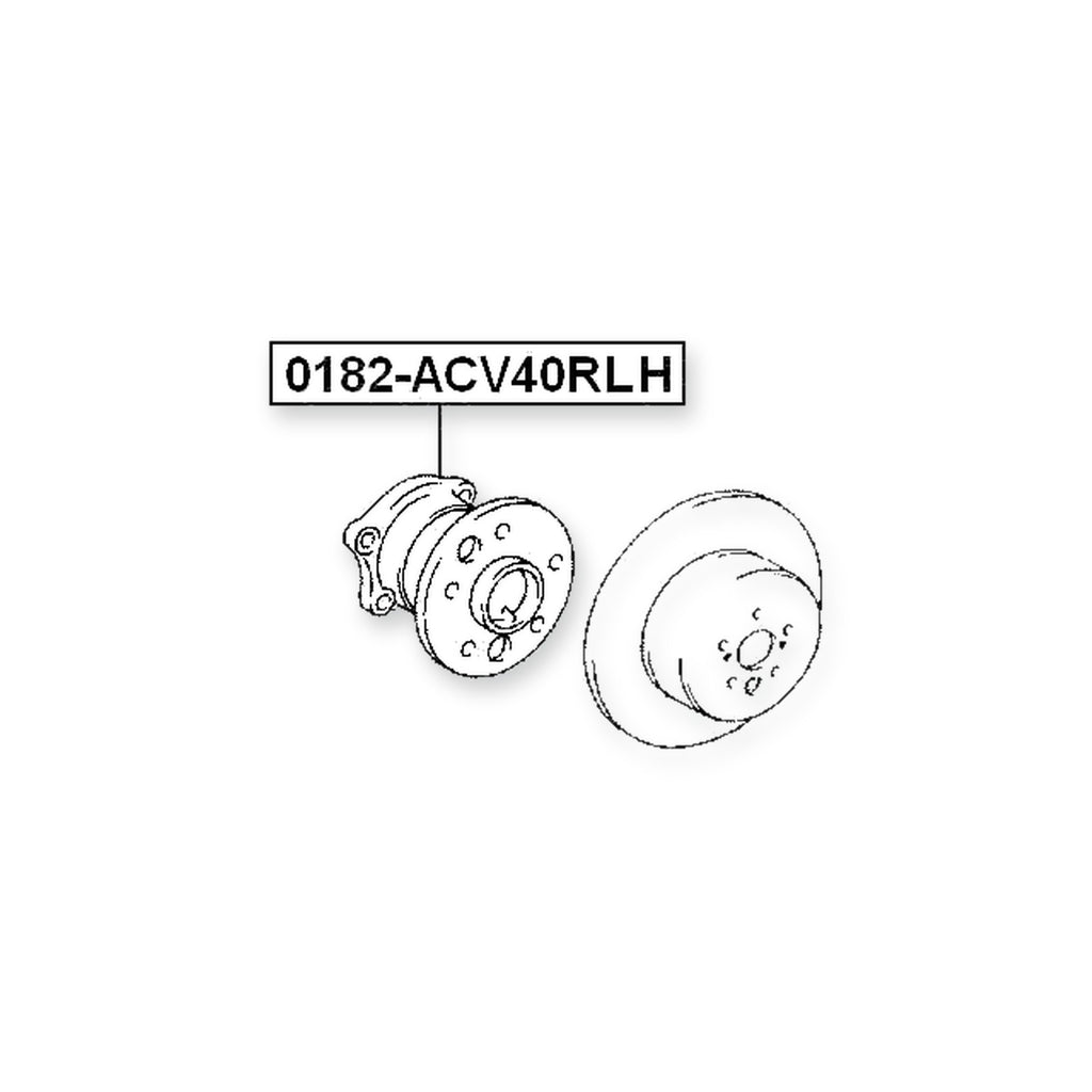 Rear Left Wheel Hub Lh