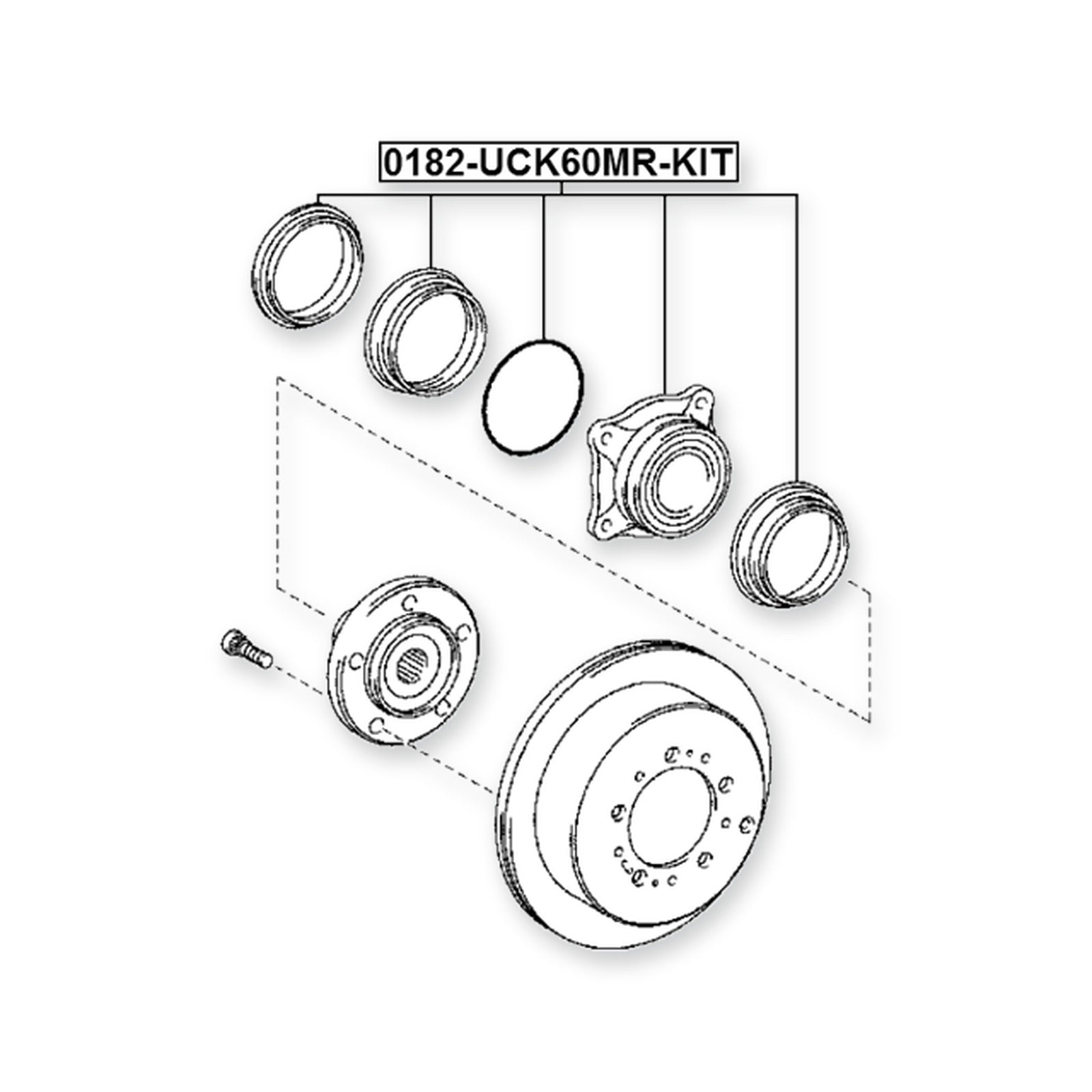 Rear Wheel Hub Kit
