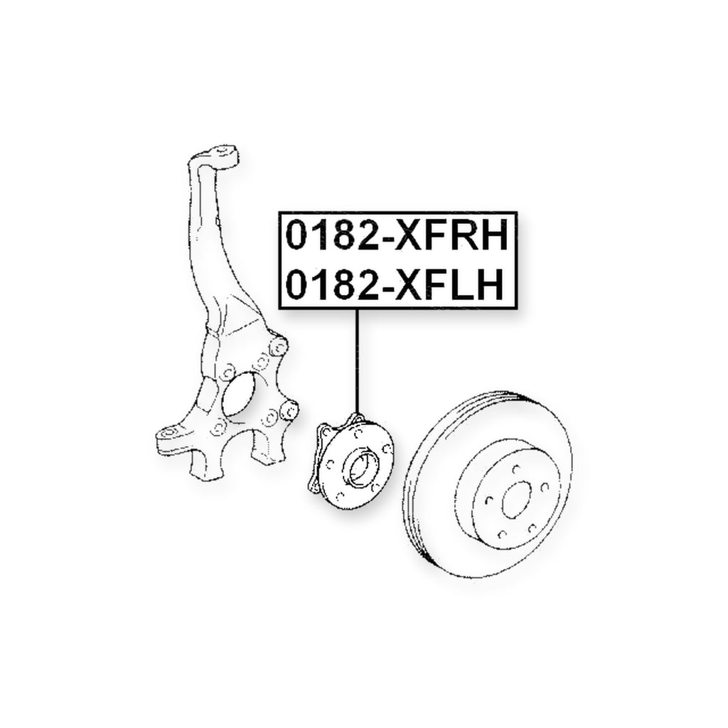 Front Right Wheel Hub Rh
