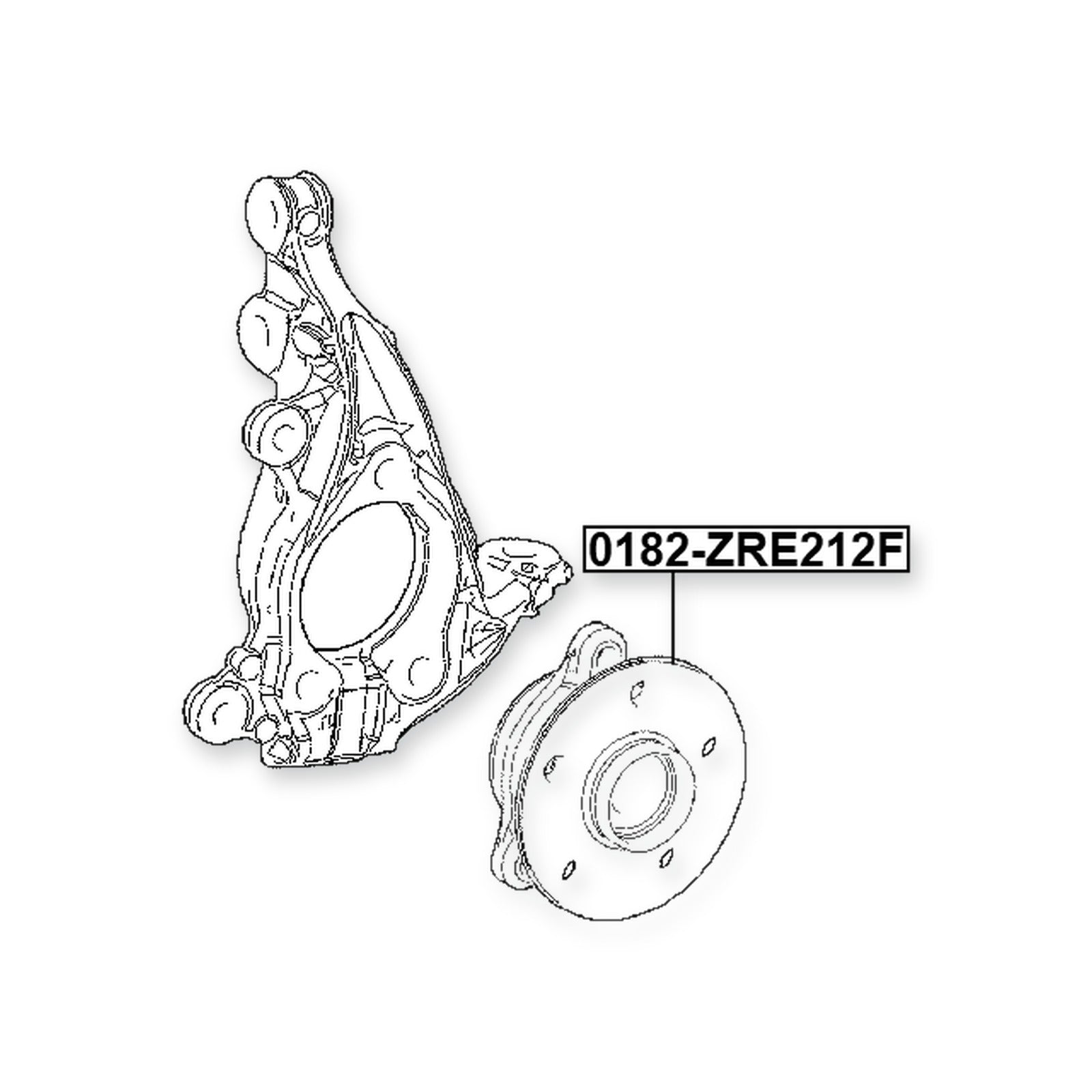 Toyota Auris/Corolla Hb Front Wheel Hub