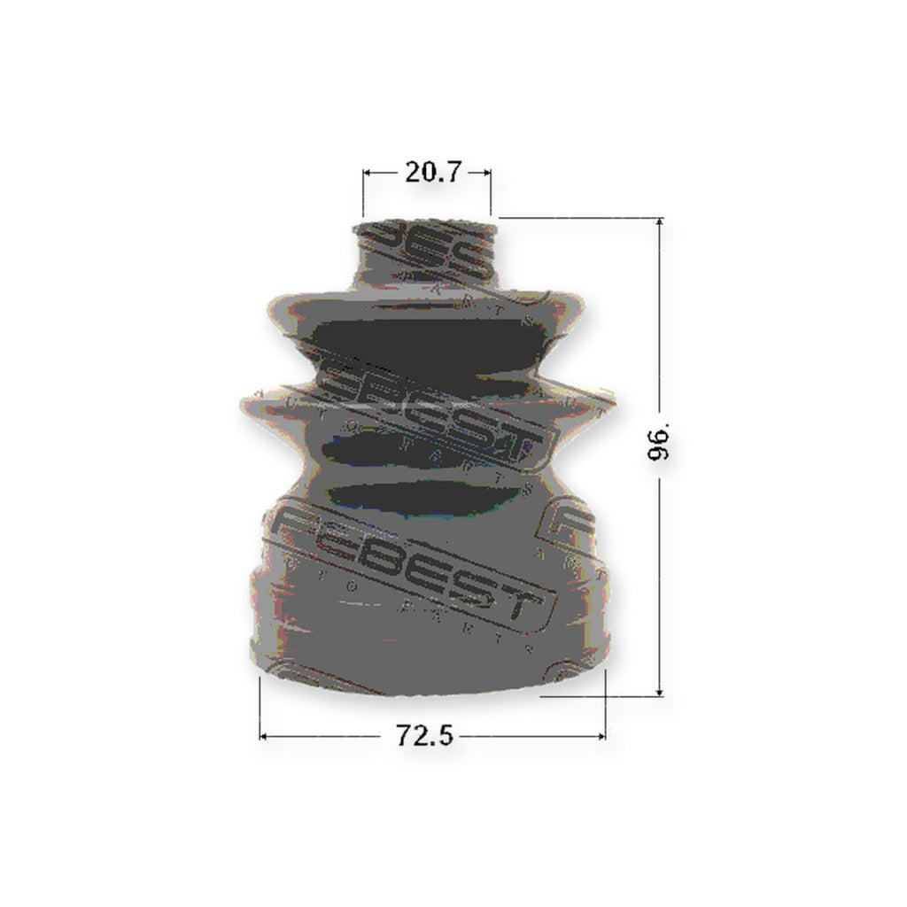 Mazda CX-7 Inner Boot CV Joint Kit 72.5X96X20.7 & More