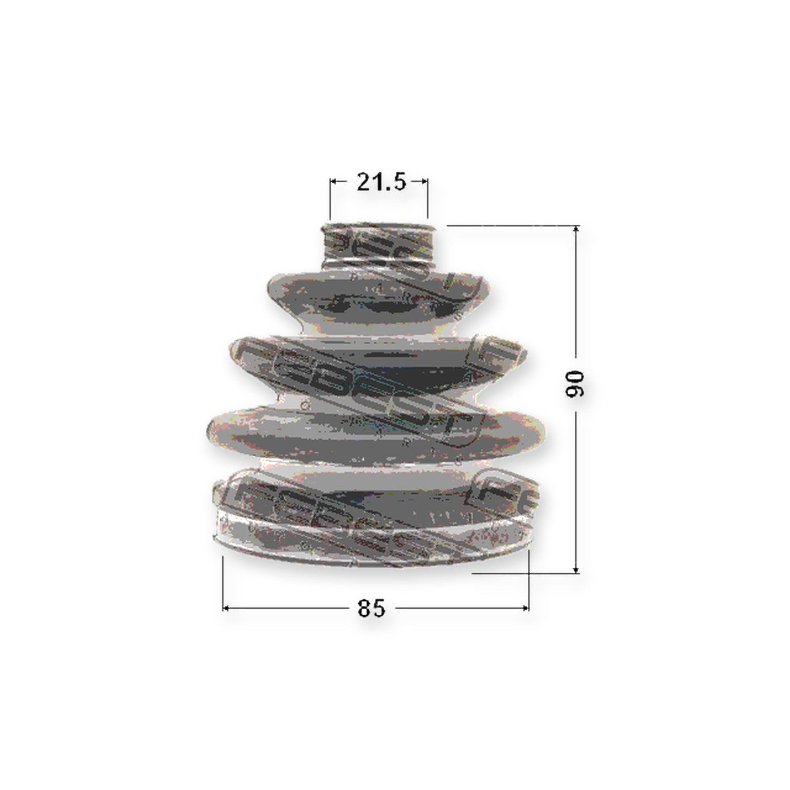 Chery Amulet/Bonus A15 Outer Boot CV Joint Kit 79X86X20