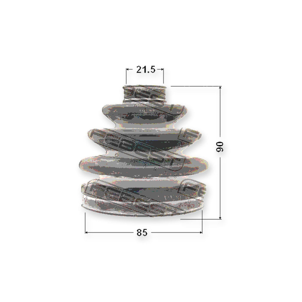 Nissan Ad Van VB11 Outer Boot CV Joint Kit 79X86X20