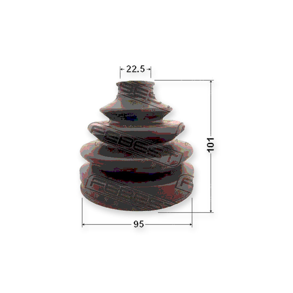 Infiniti I30 A32 Outer Boot CV Joint Kit 95X101X22.5