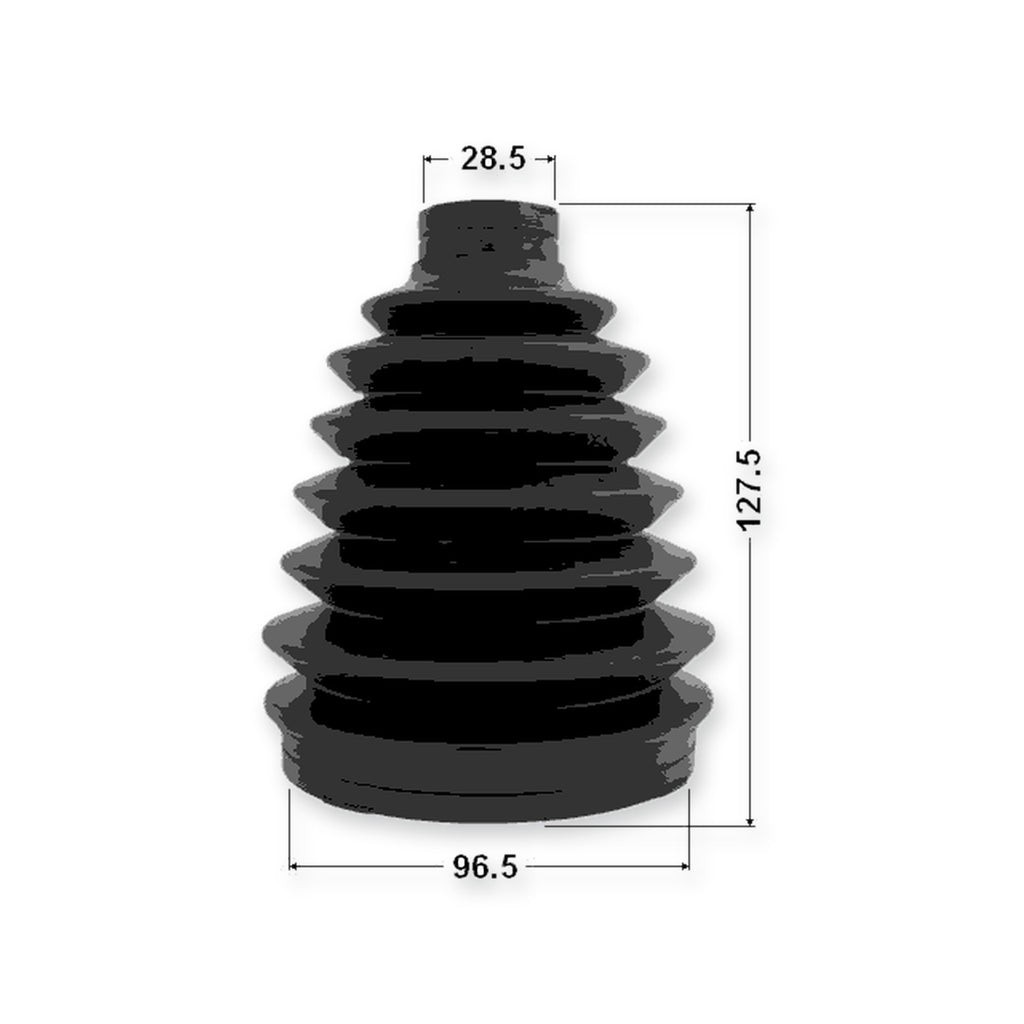 Holden Colorado 7 Outer Boot CV Joint Kit Pvc 96.5X127.5X28.5 & More