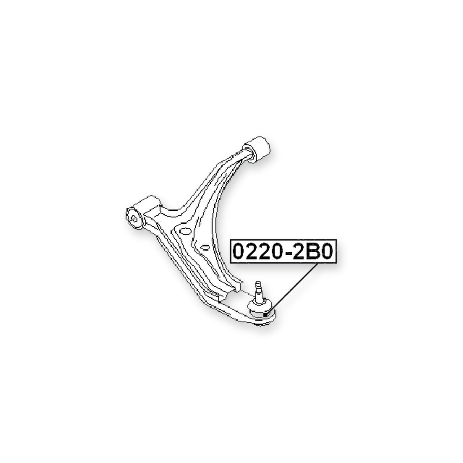 Nissan Cube Z10 Front Lower Ball Joint Arm
