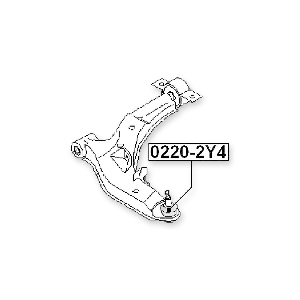Infiniti I30/I35 CA33 Front Lower Ball Joint Arm