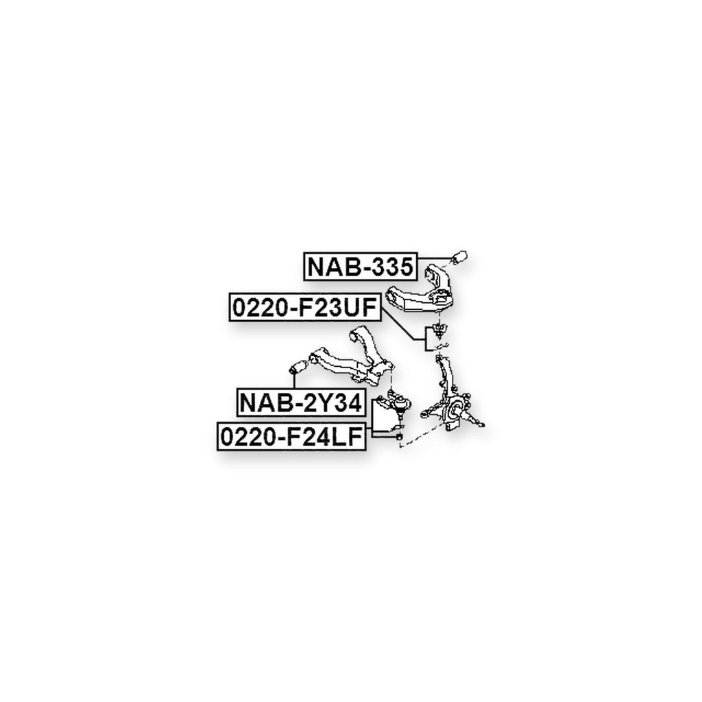 Nissan Cabstar F24M Front Lower Ball Joint Arm