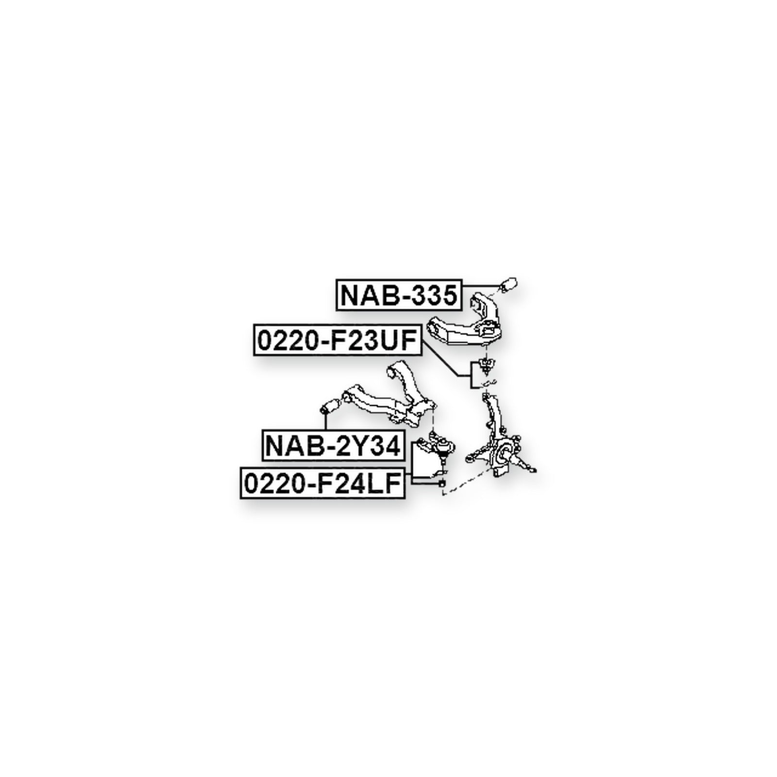 Nissan Cabstar F24M Front Lower Ball Joint Arm